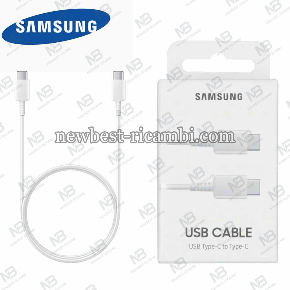 Samsung C to C Cable  EP-DA705BWEGWW White In Blister