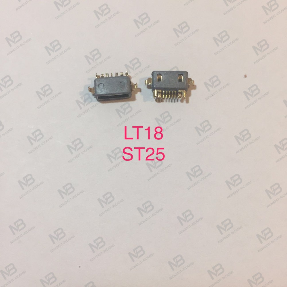 sony xperia lt18 st25 usb port charge
