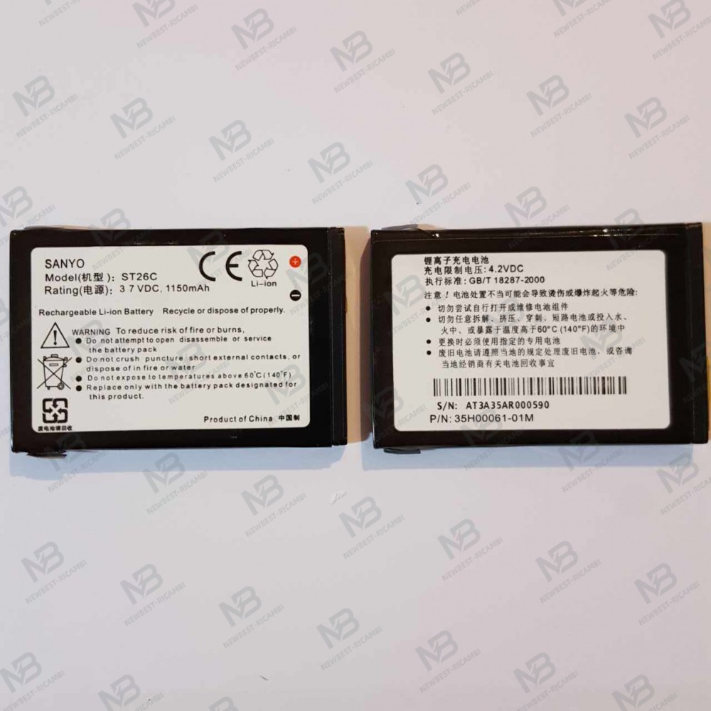 htc sanyo st26c battery