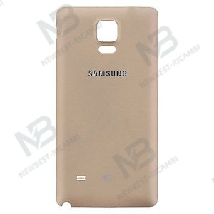 samsung galaxy note 4 n910f back cover gold