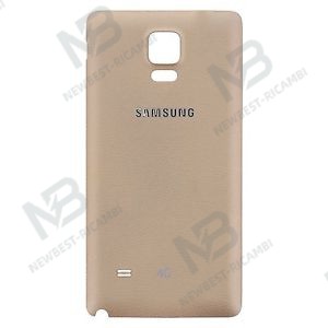 Samsung Galaxy Note 4 N910f Back Cover Gold