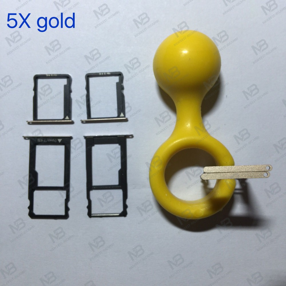 huawei honor 5x  sim tray gold