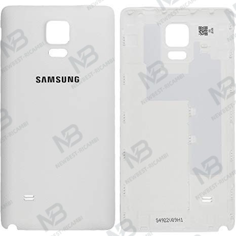 Samsung Galaxy Note 4 N910f Back Cover White
