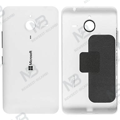 nokia lumia 640xl back cover white
