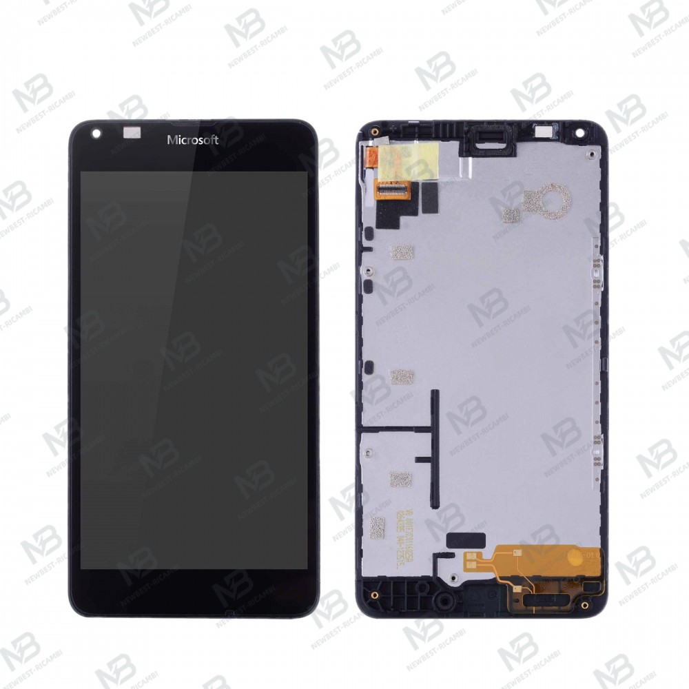 Nokia Lumia 640 Touch + Lcd + Frame Black