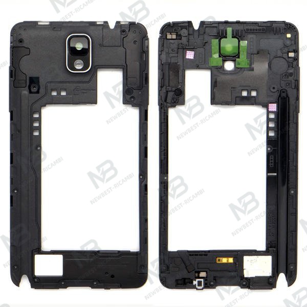 Samsung Galaxy Note 3 N9005 Frame Camera Glass Black