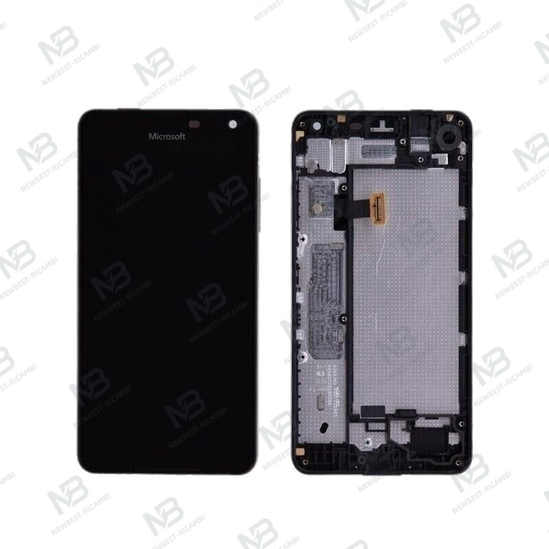Nokia Lumia 650 Touch + Lcd + Frame Black