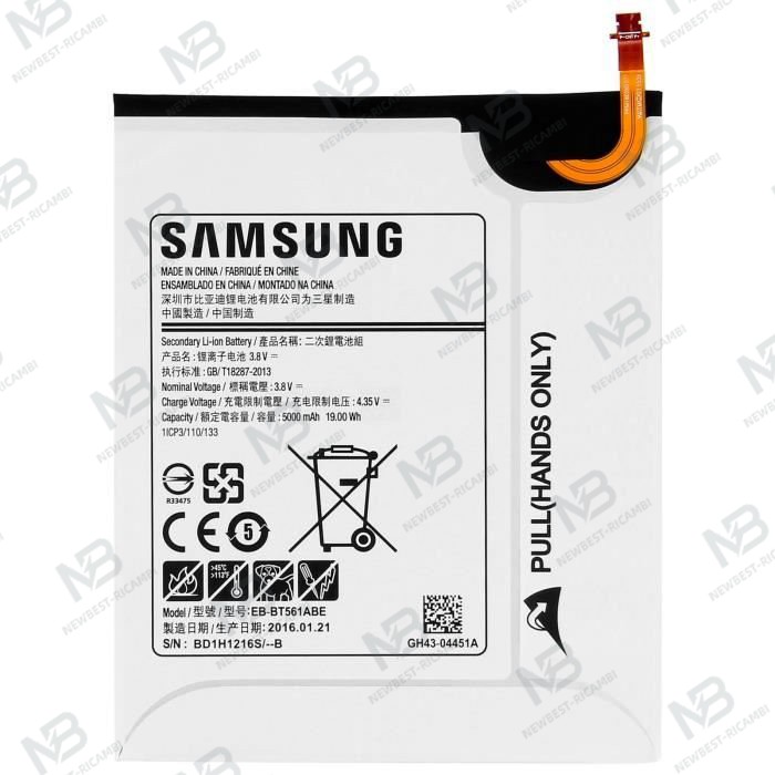 Samsung Galaxy Tab E 9.6 T560-T561 Battery Original
