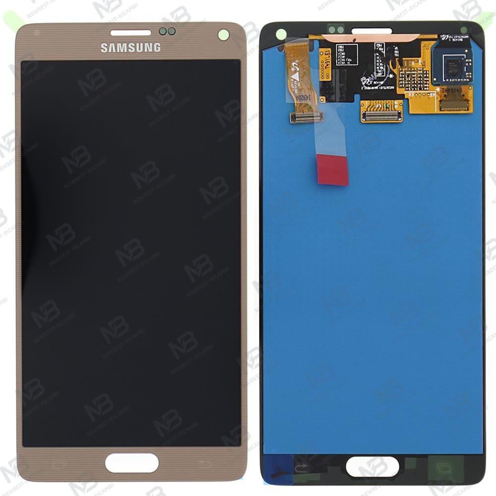 samsung galaxy note 4 n910f touch+lcd gold original Service Pack