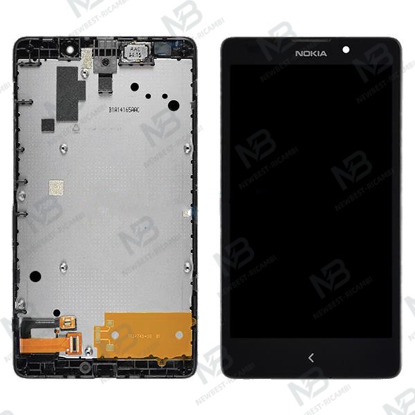 nokia lumia XL 1030 touch+lcd+frame black