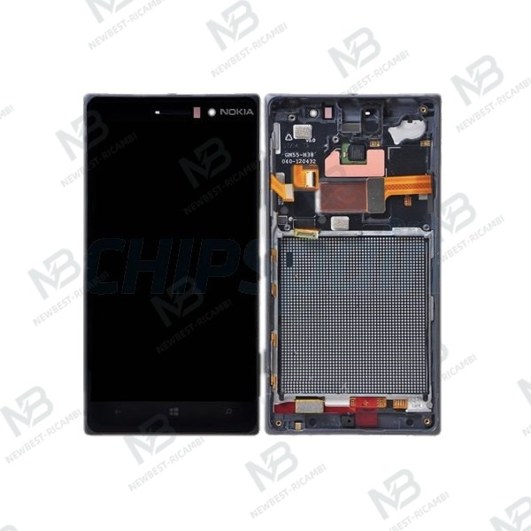 Nokia Lumia 830 Touch + Lcd + Frame Black
