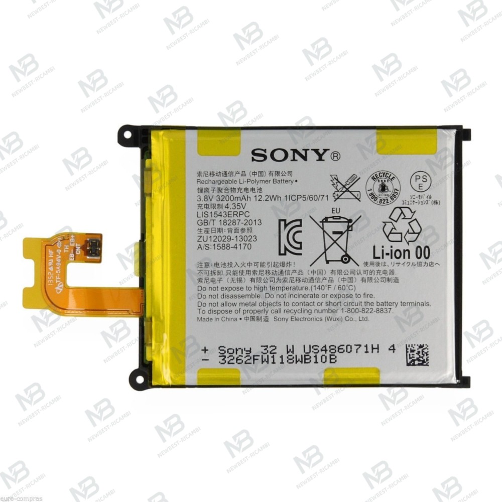 sony xperia z2 d6543 d6503 d6502 original battery