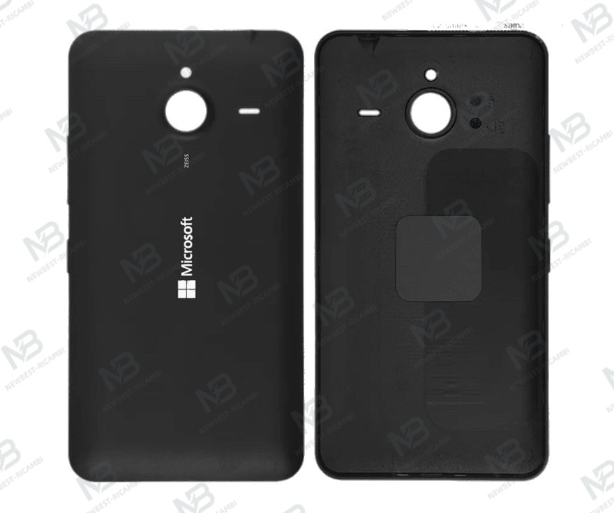 Nokia Lumia 640xl Back Cover Black