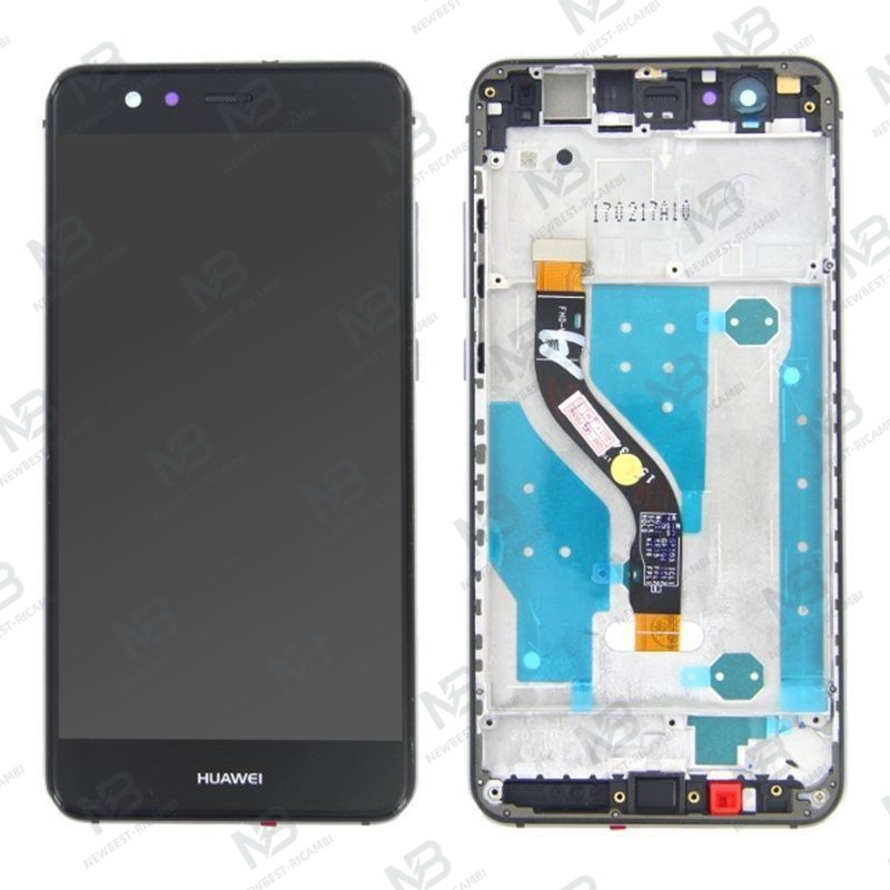 huawei p10 lite touch+lcd+frame black