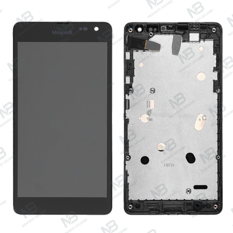 nokia lumia 535 2c touch+lcd+frame black