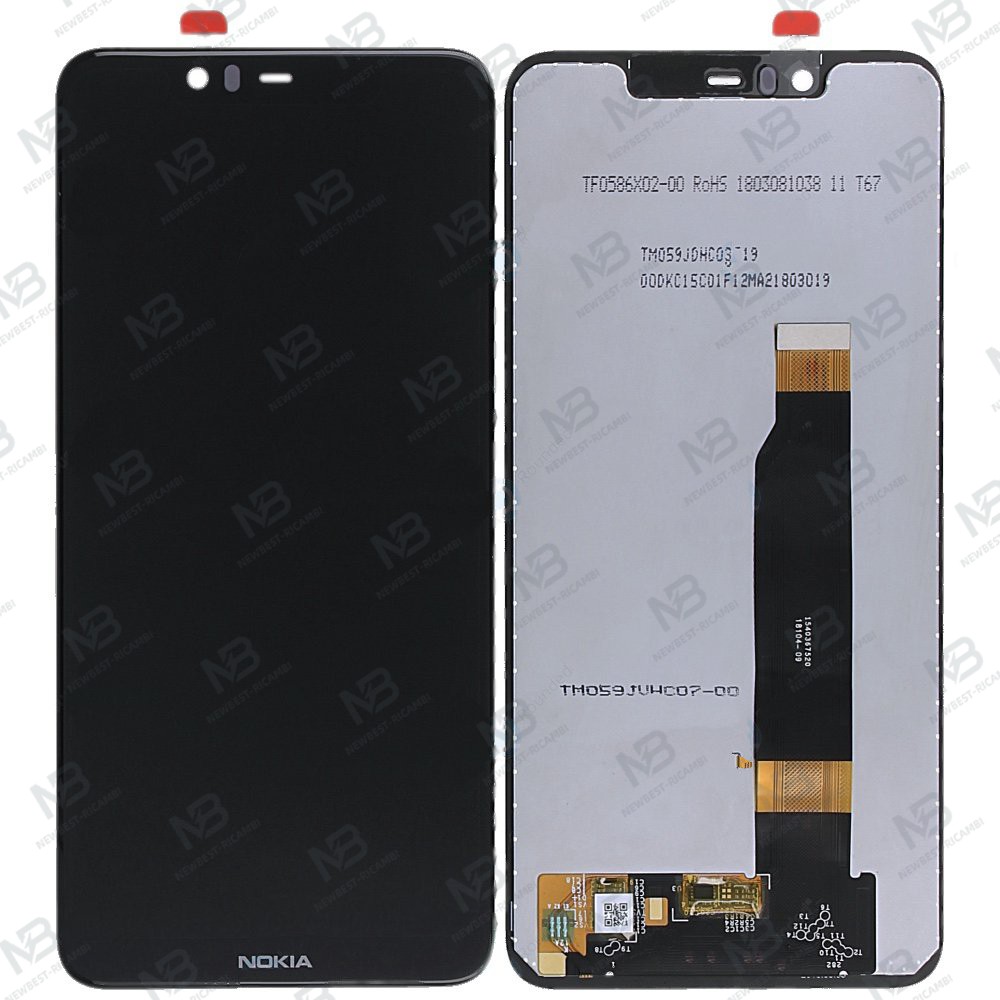 NOKIA X5 (2018) TA-1109 touch+lcd black