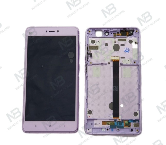 xiaomi mi 4s touch+lcd+frame purple