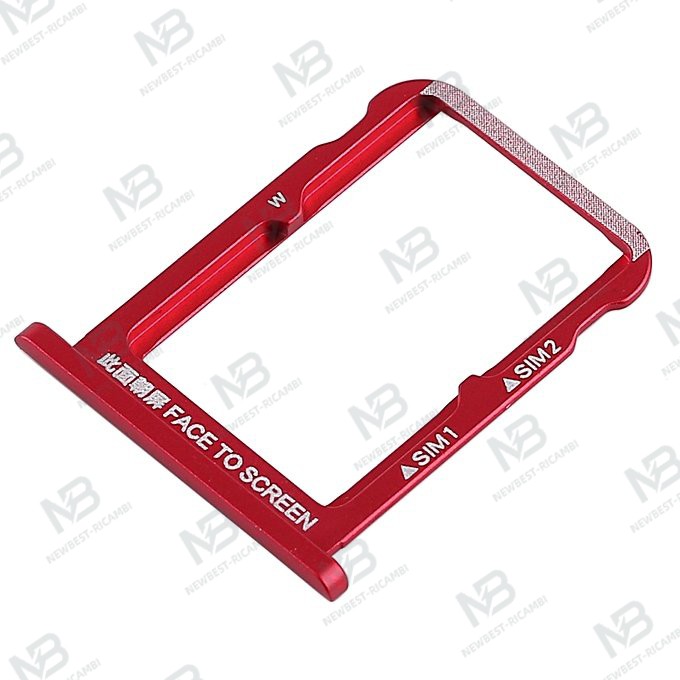 xiaomi mi 6x/mi a2 sim tray red