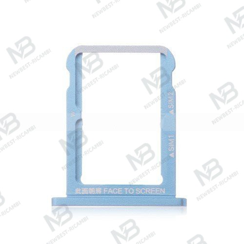 xiaomi mi 6x/mi a2 sim tray blue