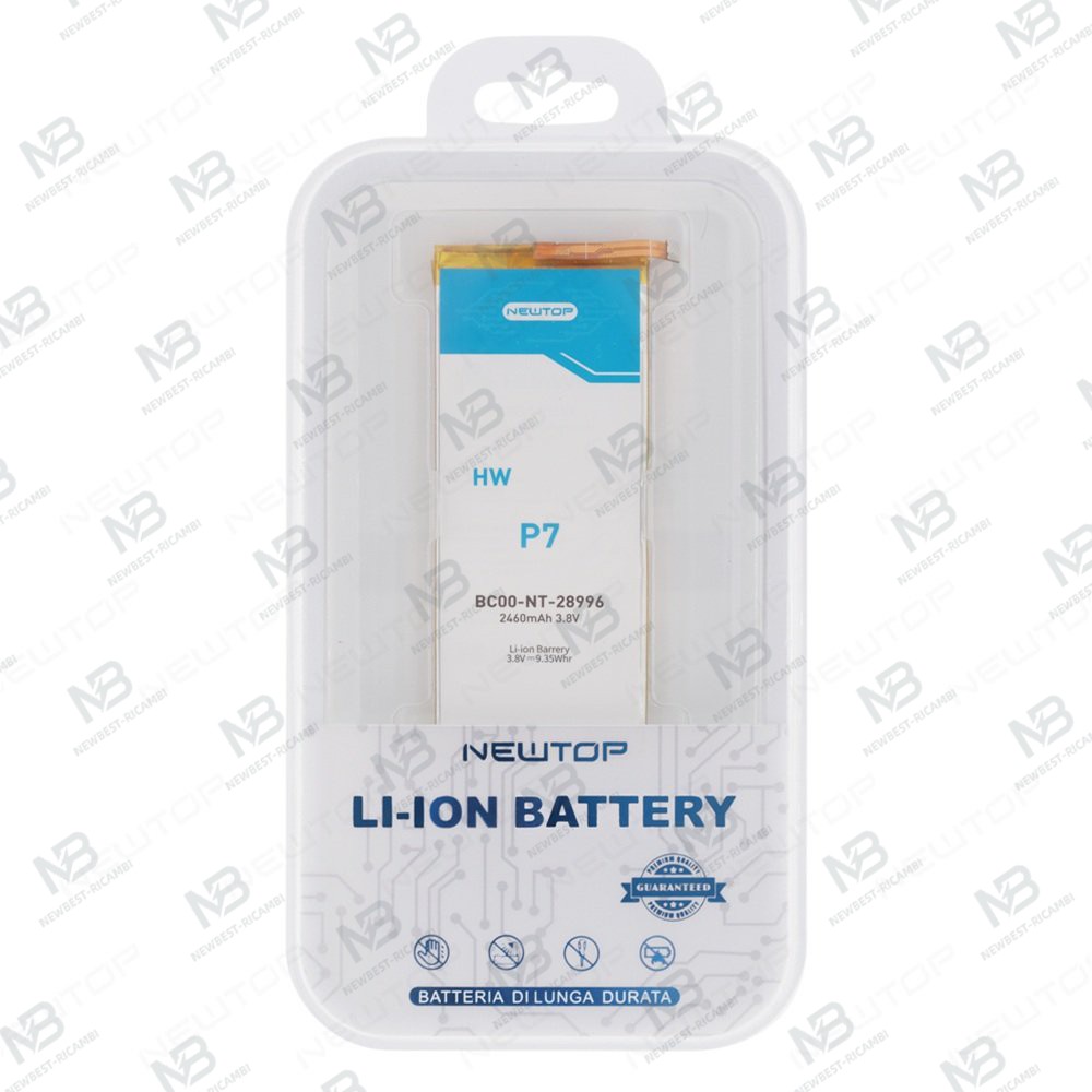 NEWTOP BC00 PREMIUM BATTERY COMPATIBILE HUAWEI ASCEND P7 HB3543B4EBW