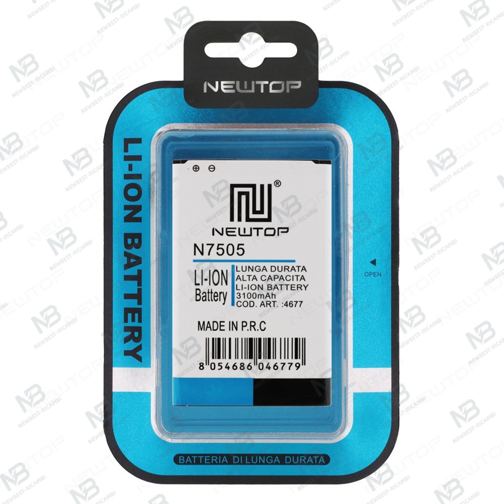 NEWTOP BC00 PREMIUM BATTERY COMPATIBILE SAMSUNG N7505 EB-BN750BBC