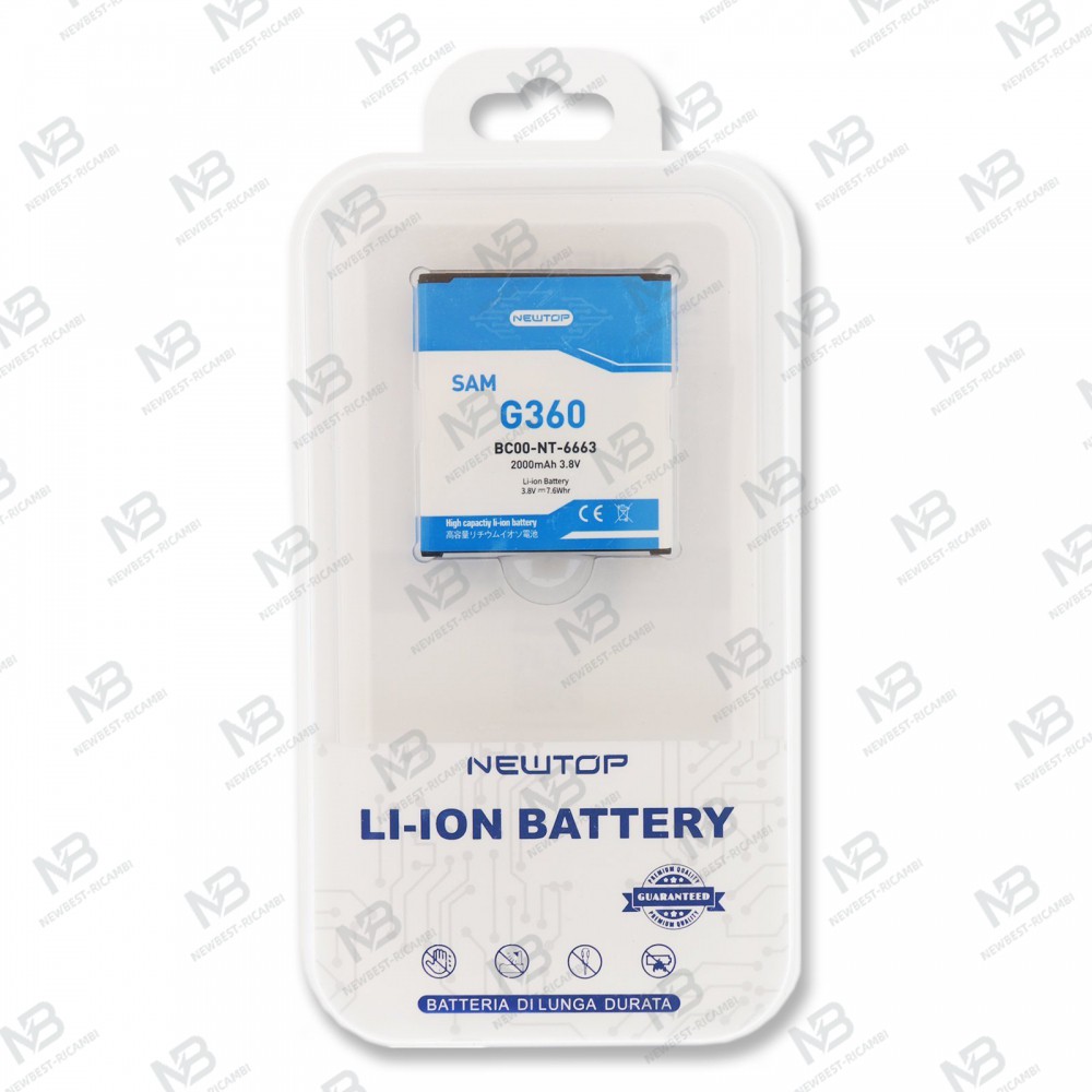 NEWTOP BC00 PREMIUM BATTERY COMPATIBILE SAMSUNG G360 EB-BG358BBC