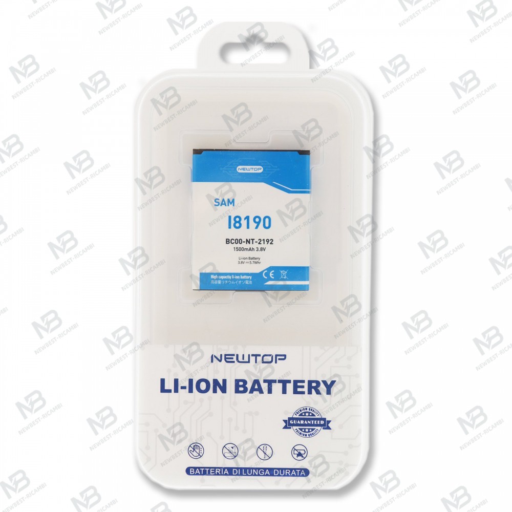 NEWTOP BC00 PREMIUM BATTERY COMPATIBILE SAMSUNG I8190 EB-425161LU