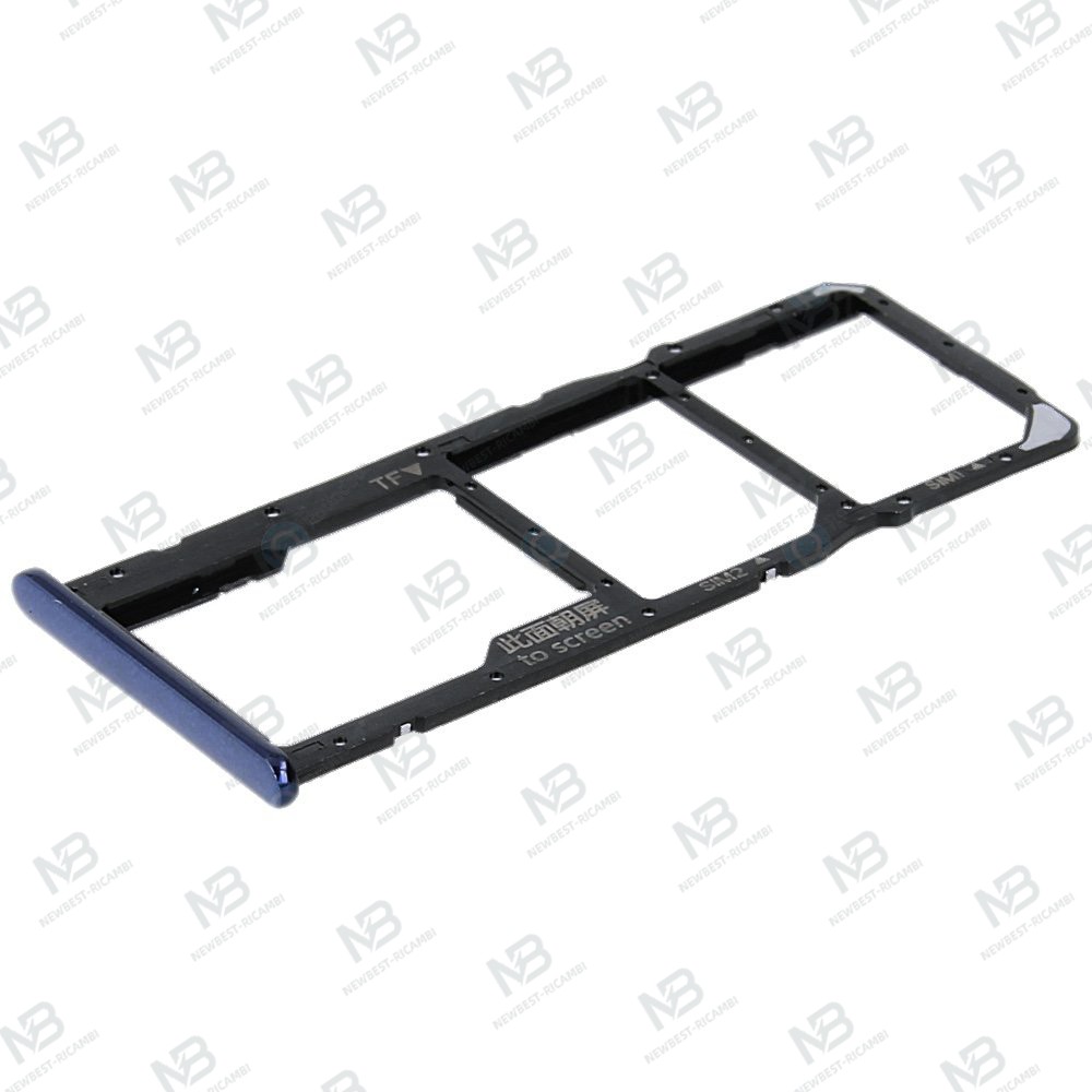 huawei y6s / y6 y7 2019 honor 8a sim tray blue