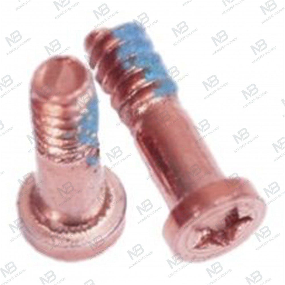 iPhone 5 / 6 / 6p / 6s / 6sp screws tail (2PCS) pink