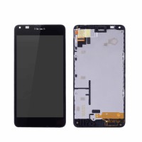 Nokia Lumia 640 Touch + Lcd + Frame Black
