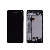 Nokia Lumia 650 Touch + Lcd + Frame Black
