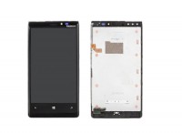 nokia lumia 920 touch+lcd+frame black