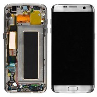 Samsung Galaxy S7 Edge G935f Touch+Lcd+Frame Silver Service Pack