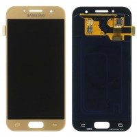 Samsung Galaxy A3 2017 A320f Touch+Lcd Gold Service Pack