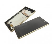 Sony Xperia Z5 E6603 E6653 Touch+Lcd+Frame Gold Original