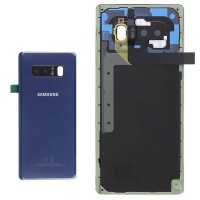 samsung galaxy note 8 n950f back cover+camera glass blue AAA