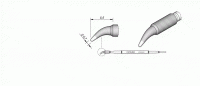 solder jbc  C210004 Conical Bent Ø 0.7