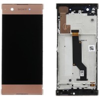 Sony Xperia XA1 G3121 G3123 G3112 G3116 touch+lcd+frame pink original