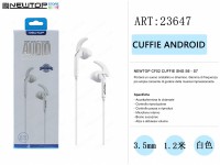 NEWTOP CF02 CUFFIE SNG S6 - S7 NT-7210 bianco