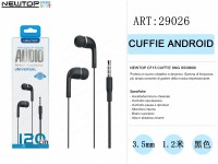 NEWTOP CF15 CUFFIE SNG S5/I9600 NERO