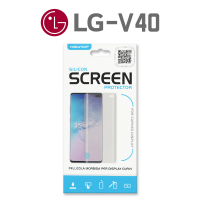 PELLICOLA PET PER DISPLAY CURVO LG V40 (LG - V40 Thinq - 8.Trasparente)