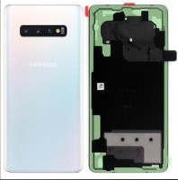 samsung galaxy S10 plus G975f back cover+camera glass prism white original