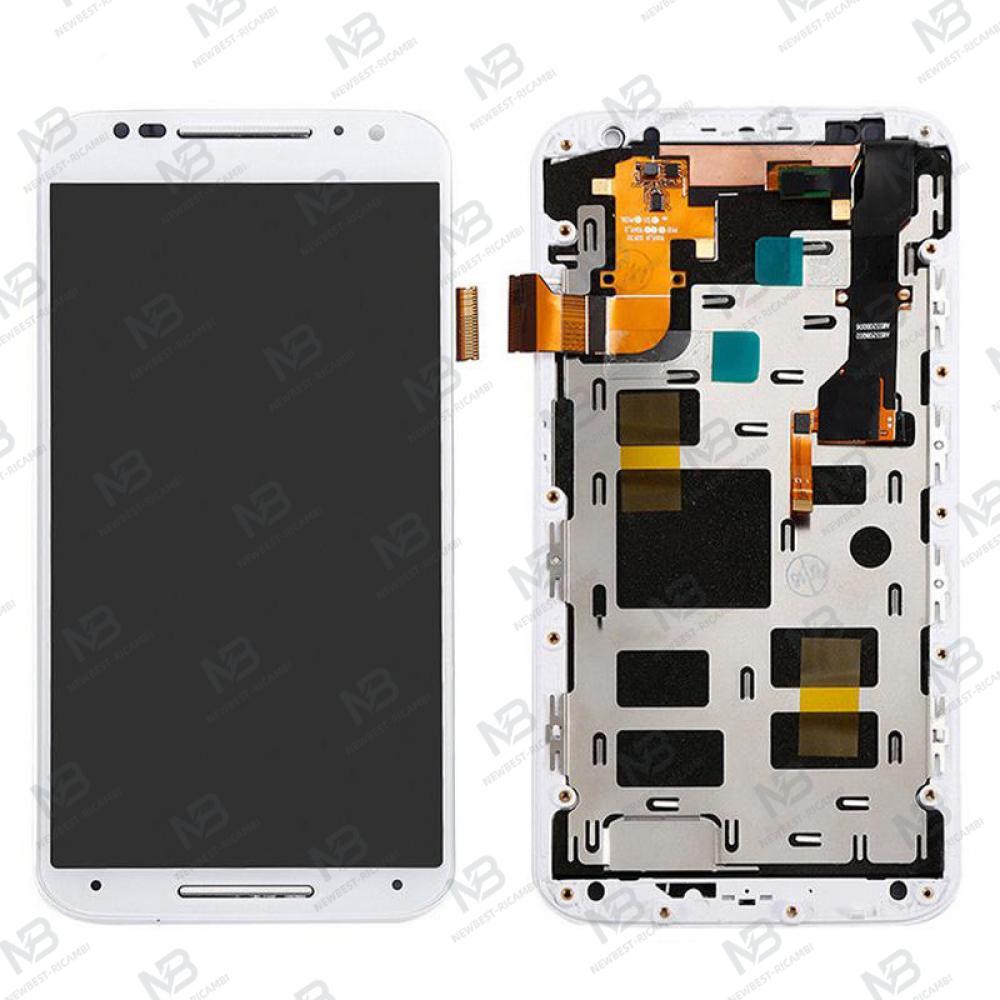 Motorola Moto X2 XT1094 / XT1096 / XT1097 Touch + Lcd + Frame White