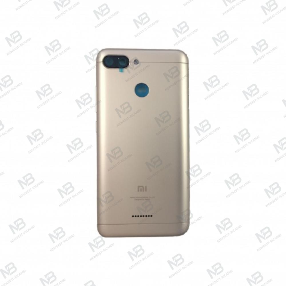 xiaomi redmi 6 back cover gold
