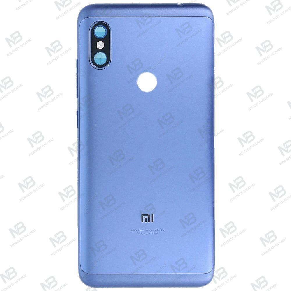 xiaomi redmi note 6 pro back cover blue