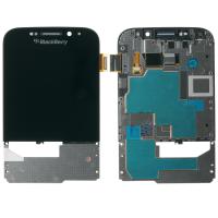 Blackberry Q20 Touch + Lcd + Frame Slider Black