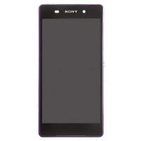 Sony Xperia Z2 L50w D6503 D6502 Touch + Lcd + Frame Purple Original