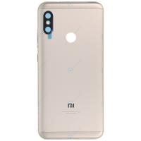 xiaomi mi a2 lite/redmi 6 pro back cover gold