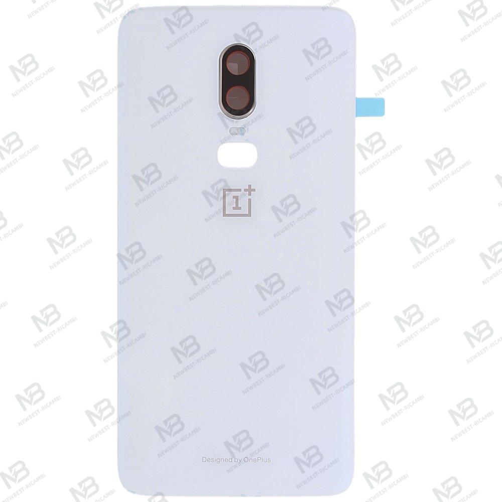 one plus 6 1+ 6 back cover+camera white