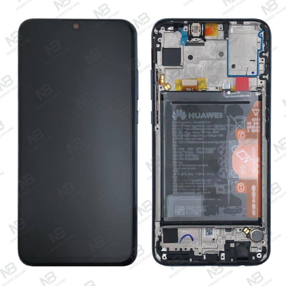 Huawei Honor 10 Lite Touch + Lcd + Frame + Battery Black Service Pack